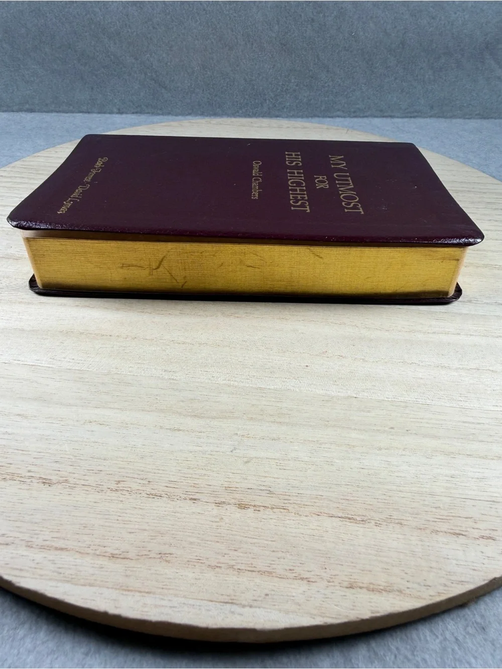 My Utmost For His Highest by Oswald Chambers (Flexible Leather) 1963
